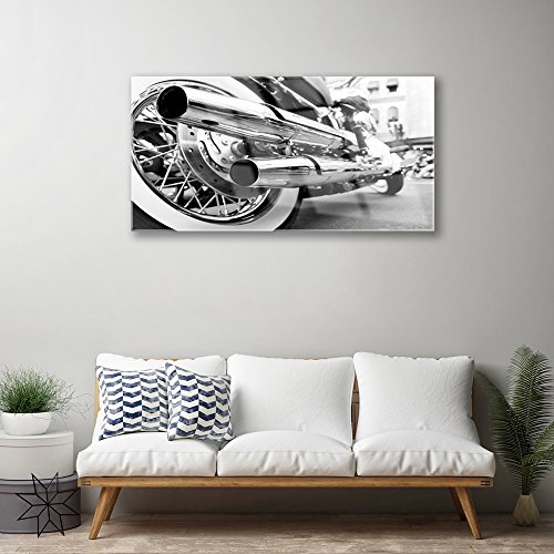 Tableau Moto Impression sur Verre 100x50cm Tulup Déco - 4