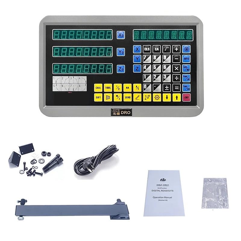 Kit Digital Linear Encoder 3 Ejes con Escalas Lineales miniatura 2