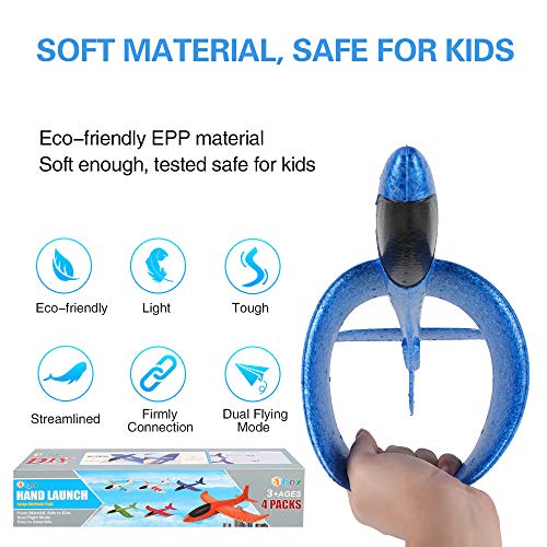 image for BooTaa 4 Pack Airplane Toys, 17.5