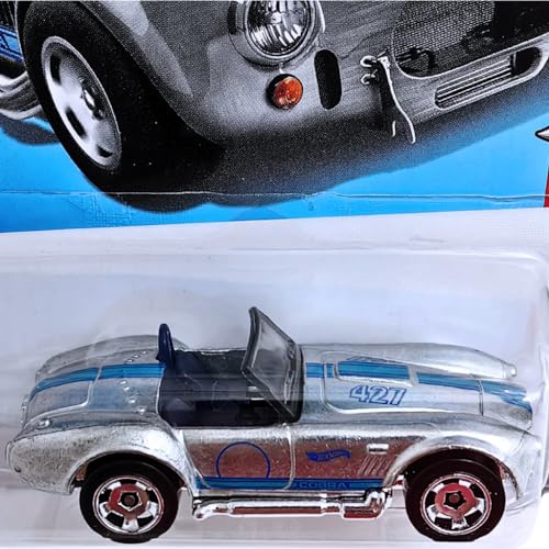 Image of Hot Wheels Shelby Cobra 427 S /C HW Rolling Metal Ages 3 and Up (Grey)