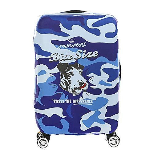 Preisvergleich Produktbild GFBVC Trolley Case Schutzhülle Robuste, Regensichere, Elastische Reisegepäckabdeckung Waschbare Gepäckabdeckungen for Gepäckstücke Von 18 Bis 32 Zoll (Color : A, Size : L(25''-28''))