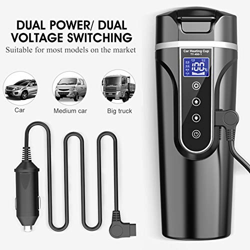 Hervidor eléctrico de viaje Pilipane 500ml acero inoxidable miniatura 2