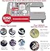 SINGER Heavy Duty Holiday Bundle - 4452 Heavy Duty Sewing Machine with Extension Table & 2 Presser Feet | Strong Motor, 110 Stitch Applications, Full Metal frame, 1-step Buttonhole & LED Light