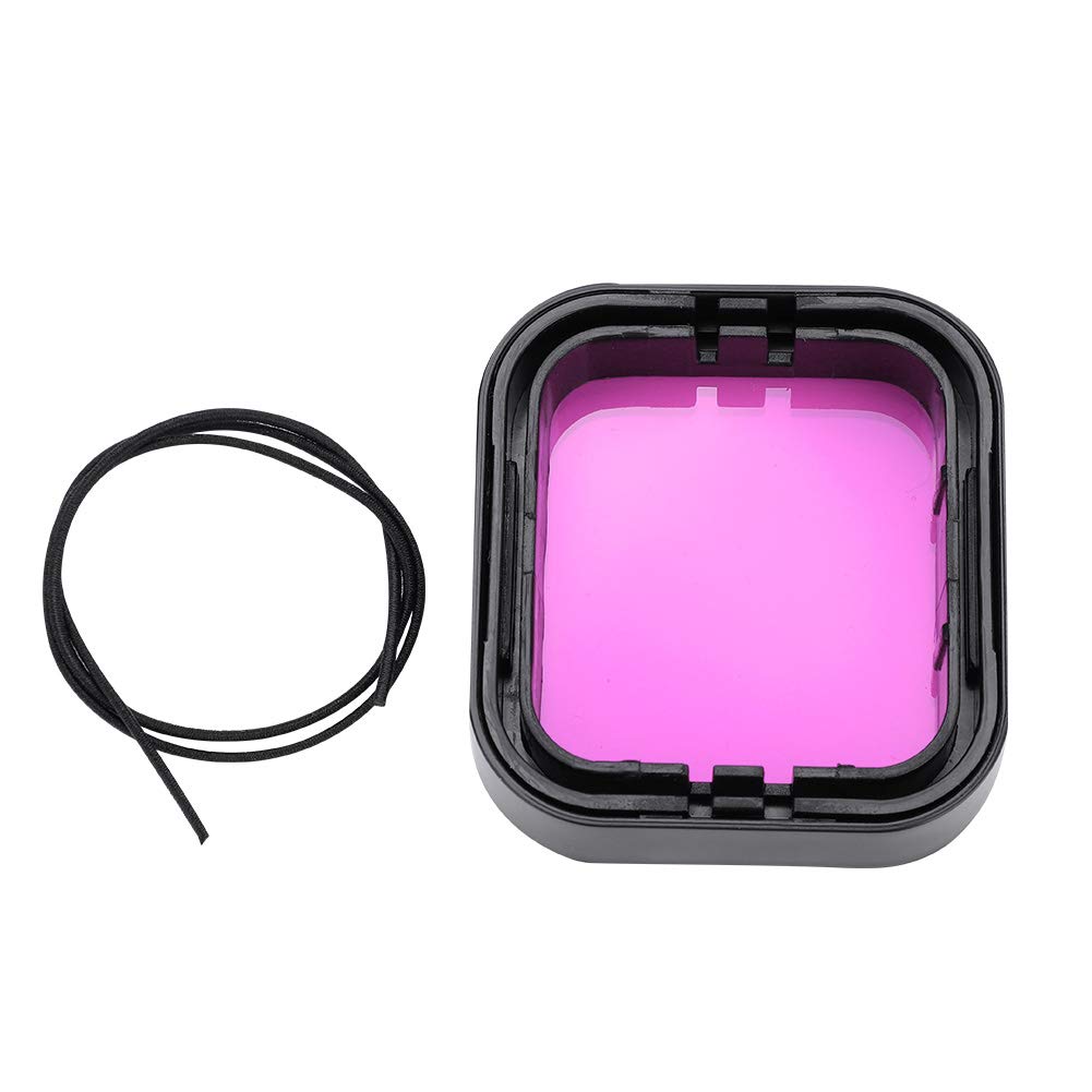 Filtre pour 7 Argent Rouge Filtre Go Pro 7 19 × 12 × 5 3 pcs Rouge Sous-Marine Plongée Filtres Set pour 5 6