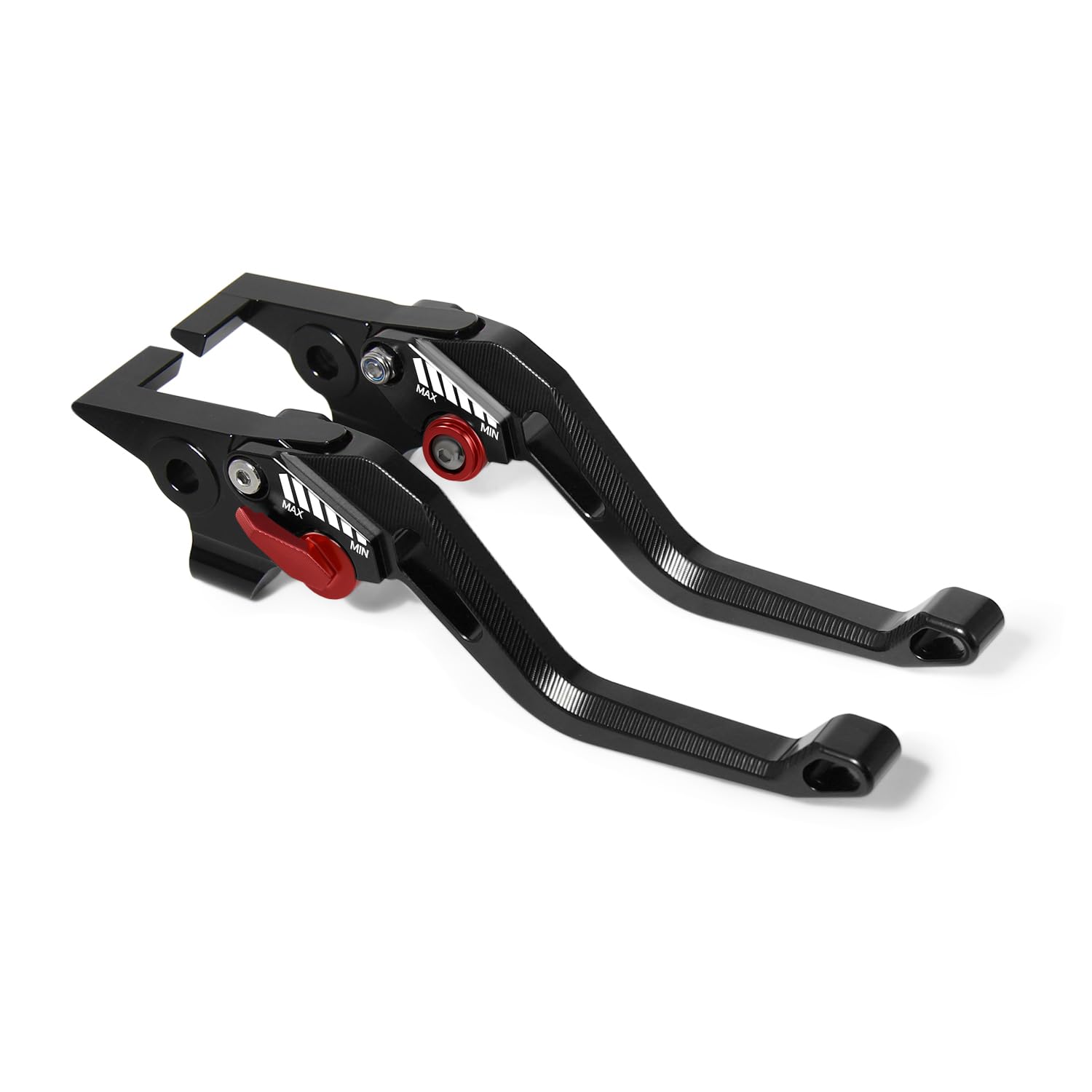 MFGZD CNC Réglable Moto Levier D'embrayage De Frein Court Pour ZX-6R ZX636 2019-2024 / Ninja1000 Z1000SX 2017-2019 / Z900RS 2017-2024 / Z1000 2017-2020 (Noir)