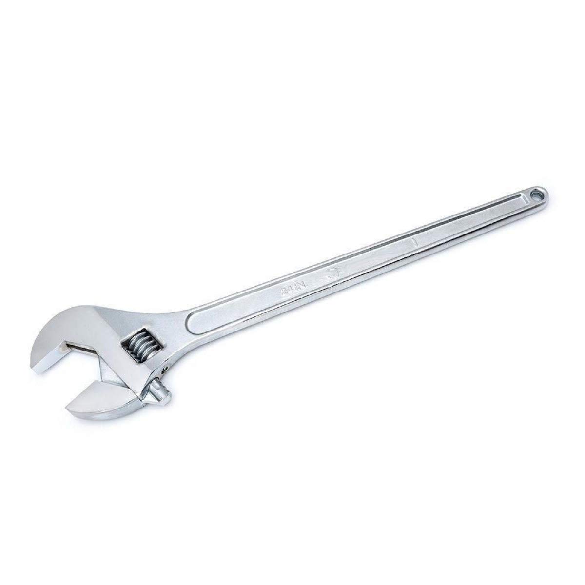 Edward Tools Llave ajustable – Acero forjado resistente – Mandíbulas fresadas de precisión para una máxima potencia de agarre – Acabado resistente a la corrosión – Acero templado y tratado