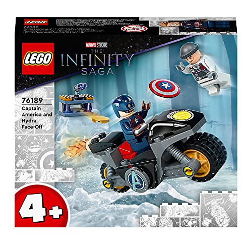 76189 Super Heroes Scontro tra Captain America e Hydra - Lego - Immagine 1