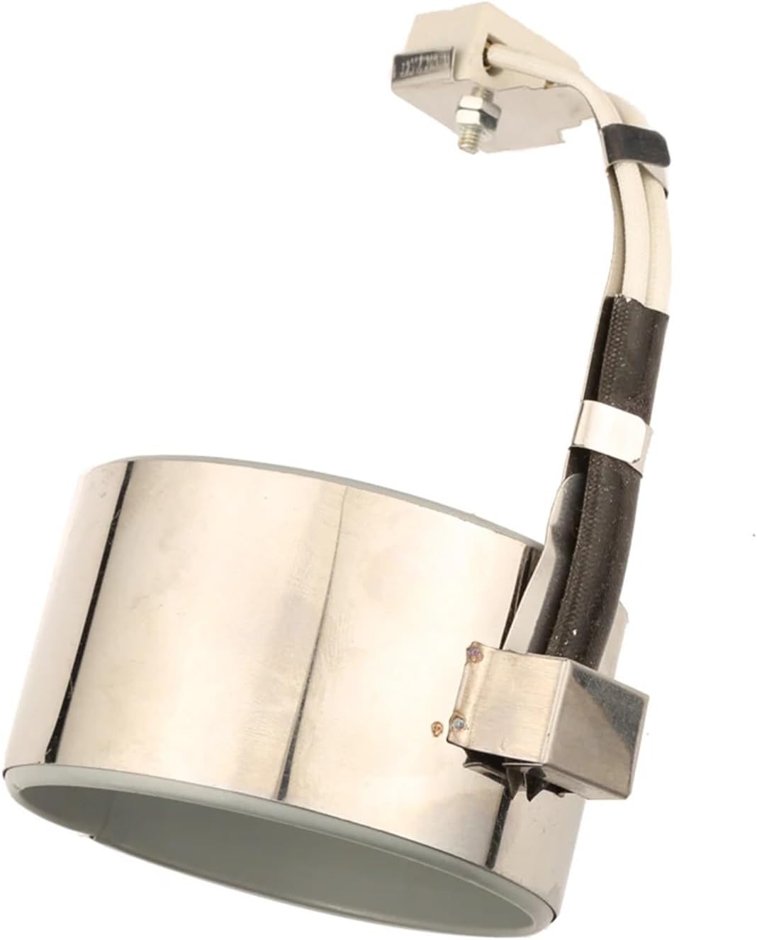 2pcs Mica Band Heater 60x50mm/60x60mm AC110V/220V 370W/400W/460W Stainless Steel Heating Element for Hardware(110V 400W 60x60mm)