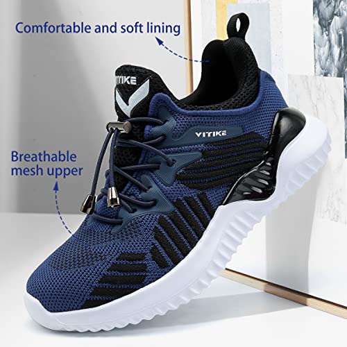 Image of VITUOFLY Boys Girls Sneakers Kids Mesh Lightweight Running Tennis Shoes