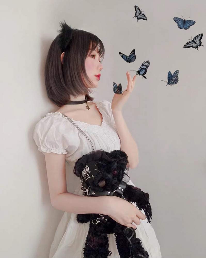 Amazon.co.jp: [SRrabbit] ゴスロリ ハンドバッグ ハンドメイド
