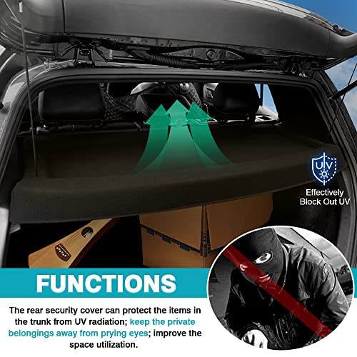 Image of Powerty Cargo Cover for 2015-2019 Volkswagen Golf GTI MK7 Accessories