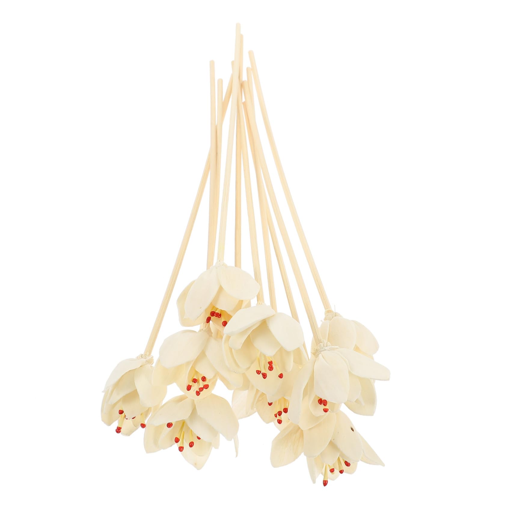 PRETYZOOM 40 STK Aromatherapie-Rattan Öl Diffusoren Nachfüllen Von Ersatzstäbchen Trockenblumen-diffusorstäbchen Tischaufkleber Zum Jäten Künstliches Blumenarrangement Aroma-diffusor-Sticks