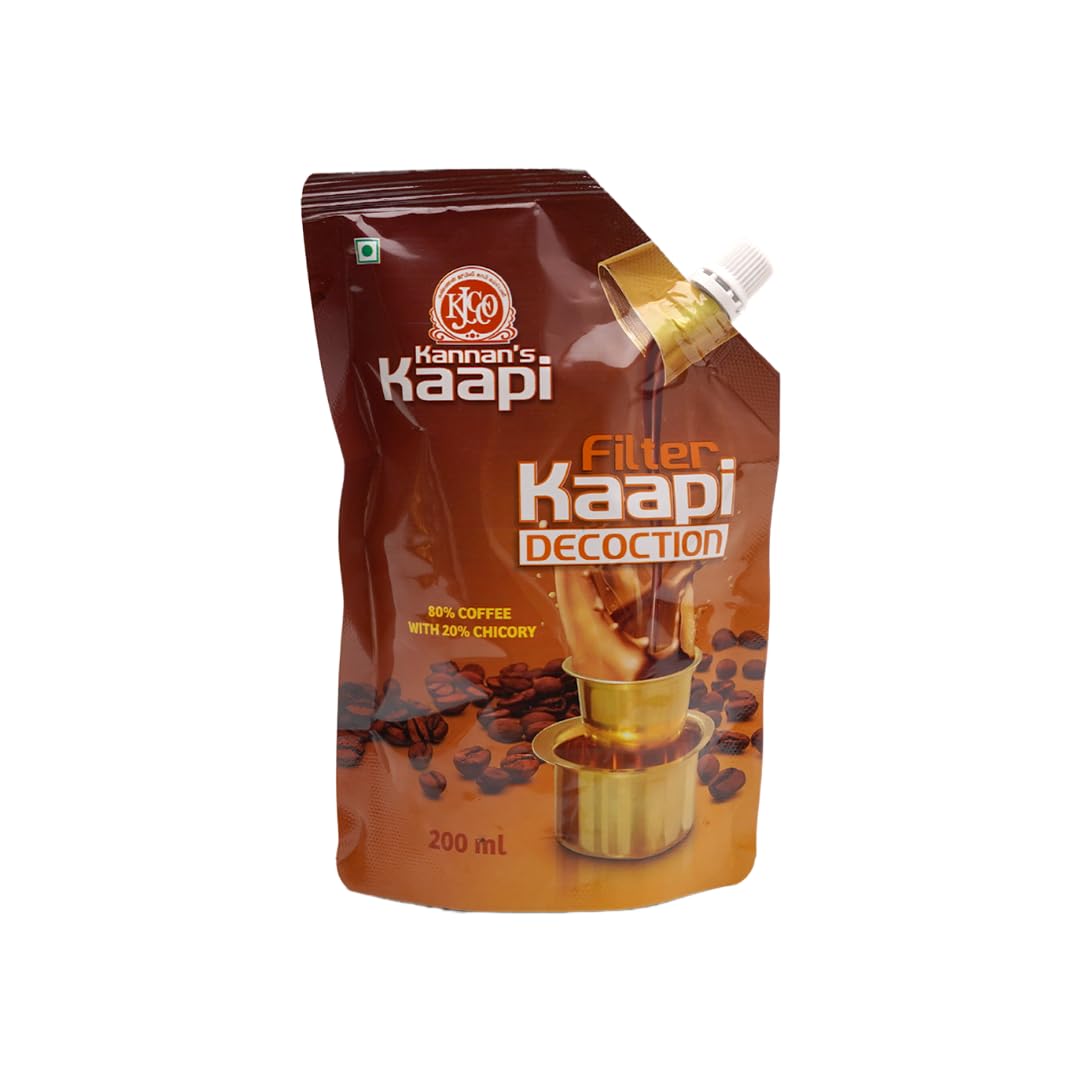 Kannans Kaapi Filter Coffee Decoction, 80:20 Coffee:Chicory Mix, (200Ml) - Liquid, Bag (B0CLTG6T41) Amazon Price History, Amazon Price Tracker