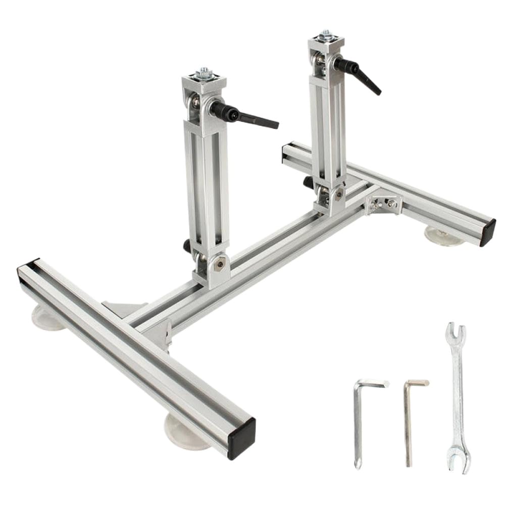 Hhvgxzsgv A Foldable Stand Bracket For Telescopic Linear Ctuator Luminum Stainless Steel Djustable Ngle Portable With Suction Cup(A)