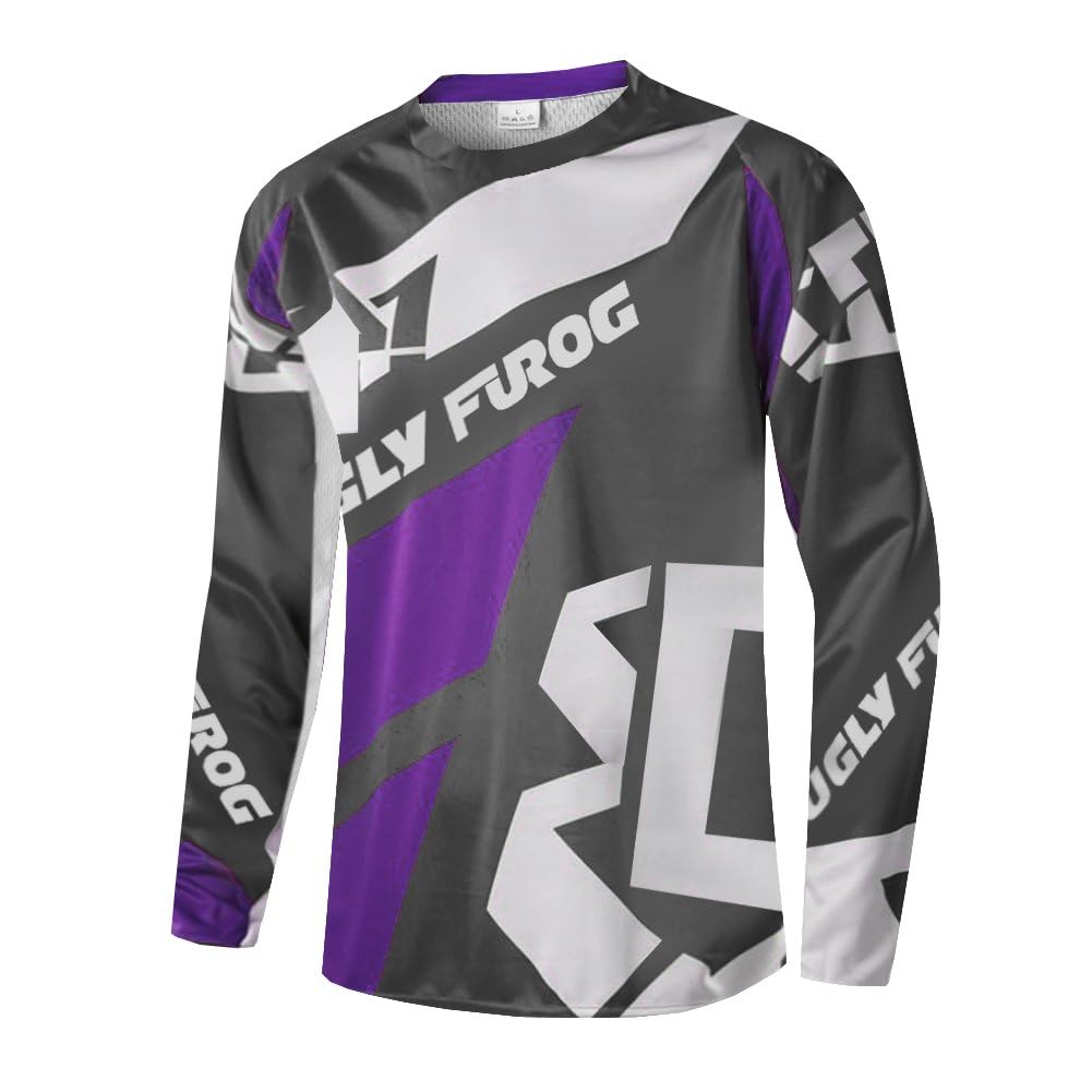 UGLY FROG Damen Mountainbike MTB Top Atmungsaktiv Bequem Wei