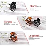 6 Pieces Hair Claw Clips, Morhom 1.3 Inch Jaw Clips for Thick or Medium Hair - Image 2
