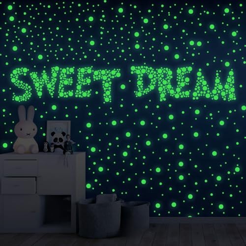 Adhesivos de Pared Fosforescentes 407 Piezas Verde miniatura 2