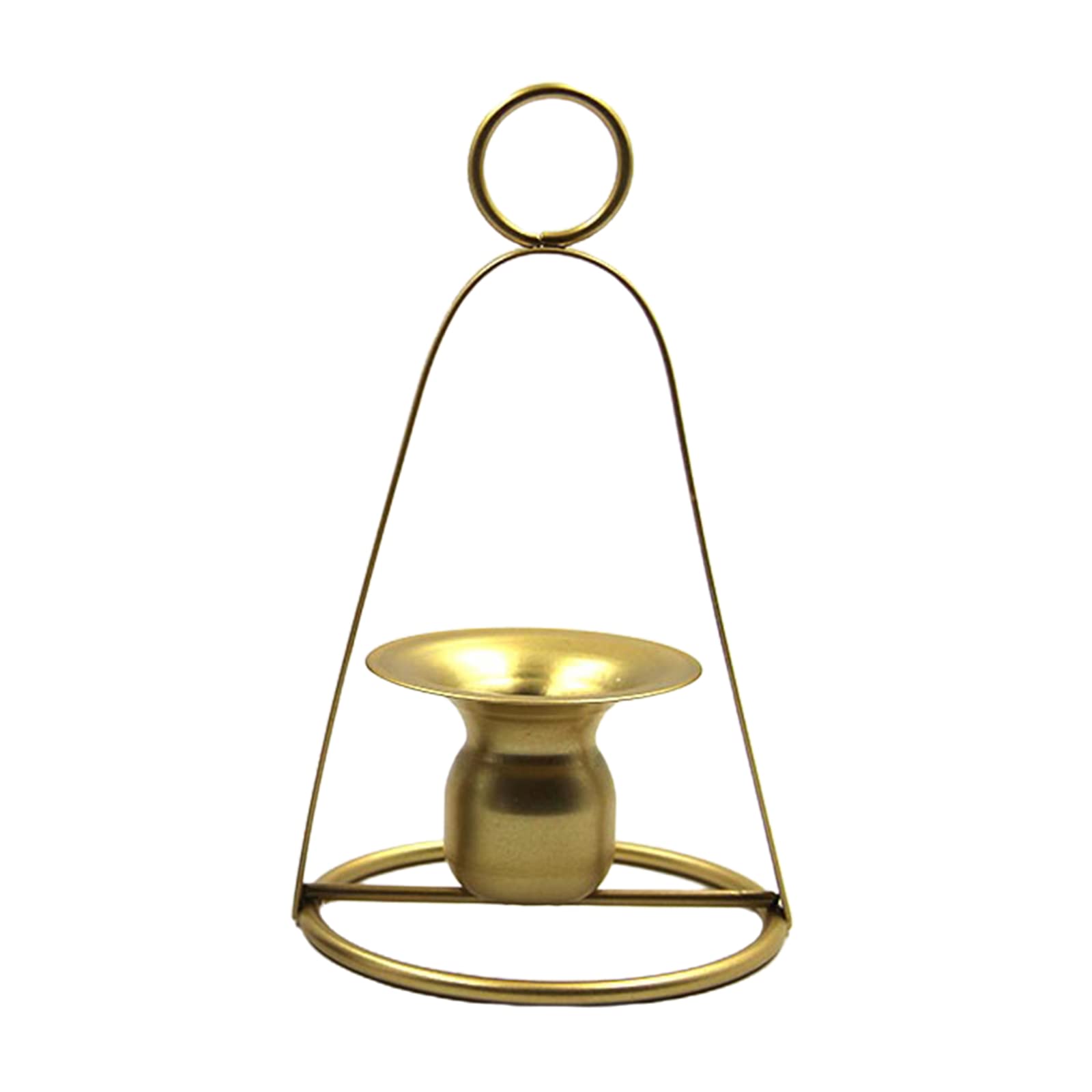 Yhplxyuus Nordic Wrought Iron Holder Decoration Candlelight Dinner Ornament Props Restaurant Hotel Wine Cabinet Decor Handheld Candlestick Ornaments for Christmas
