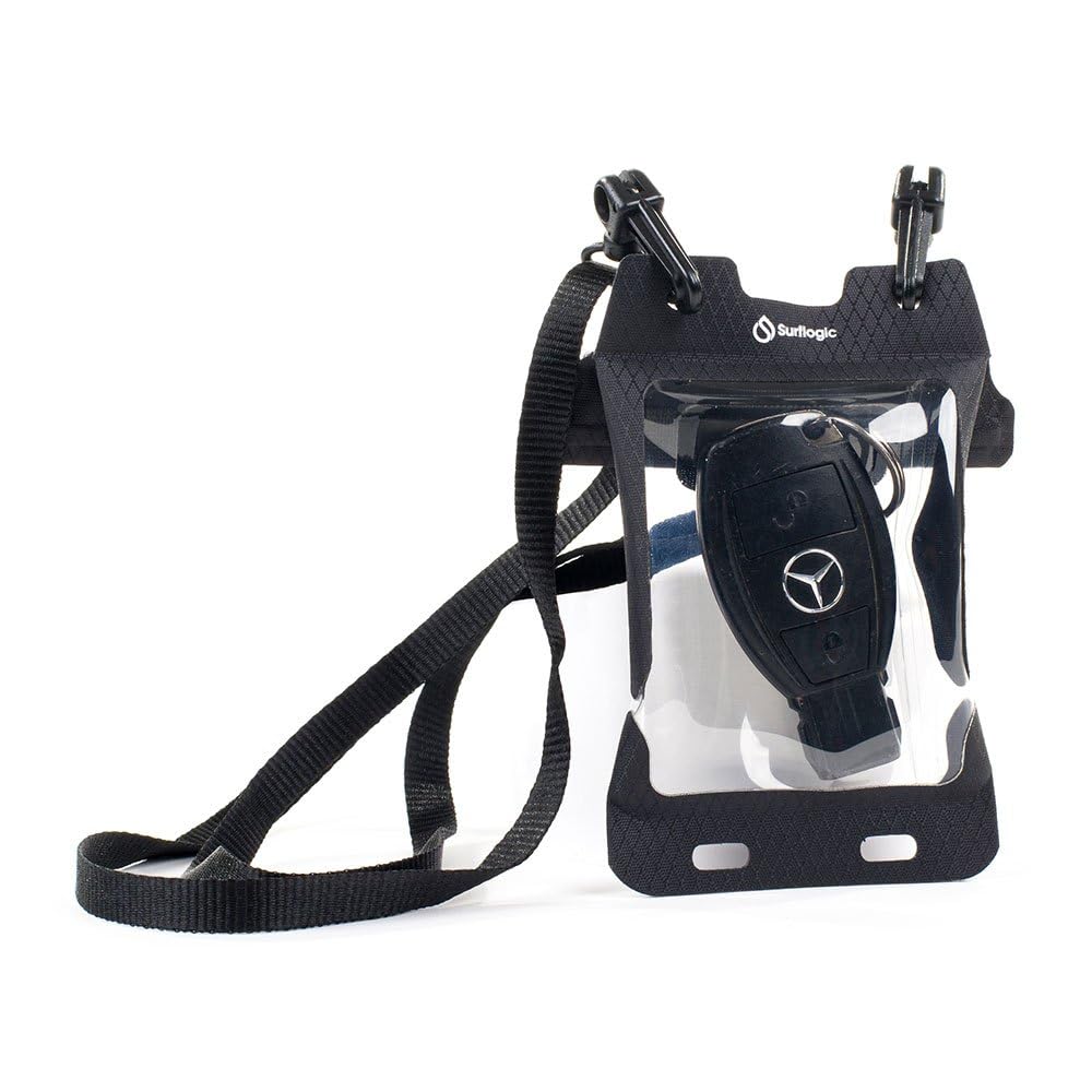 Surflogic Waterproof Key Case Black Accessories, Adults Unisex, Black (Black), One Size