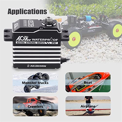 AGFRC 45KG Servosterzo impermeabile RC-Servo ad