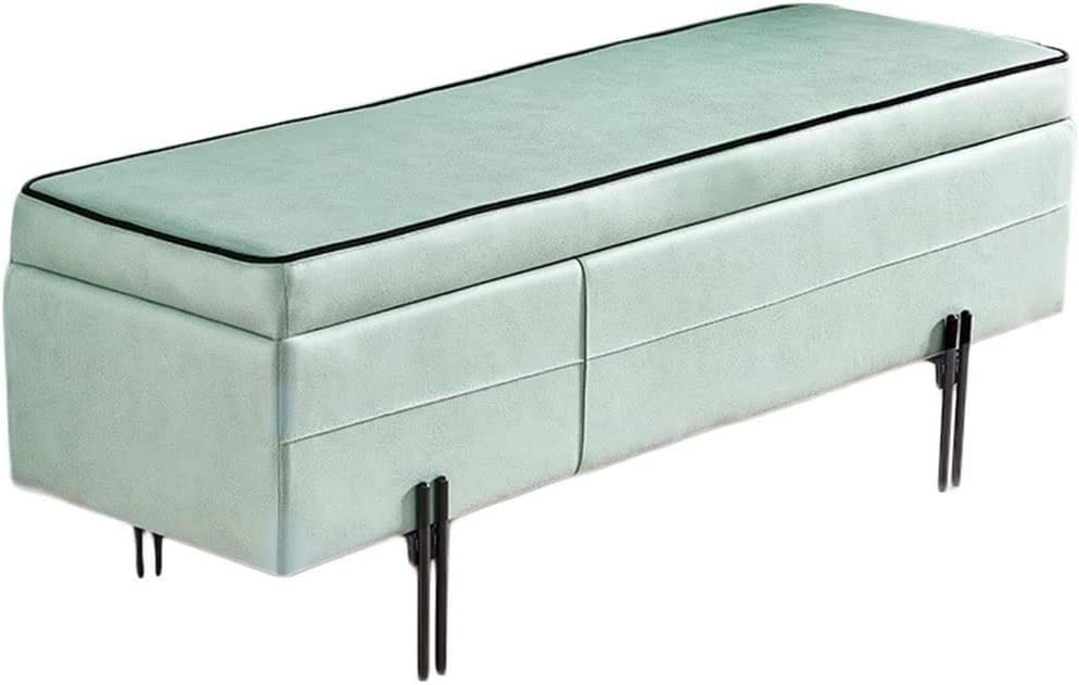 Banc de rangement pliable multifonctionnel pour optimiser l'espace