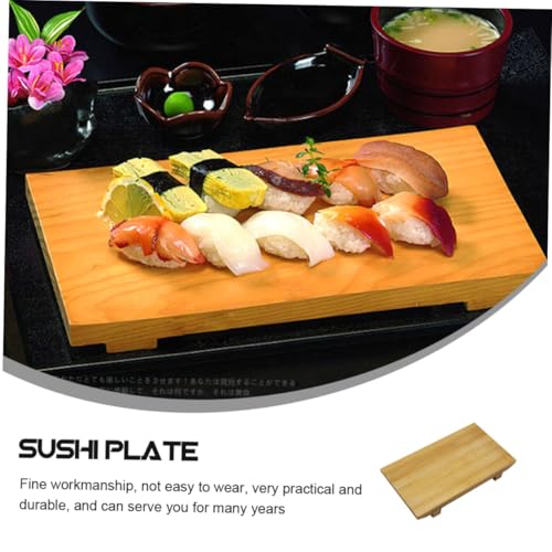 Plato Sushi Mediano Estilo Japonés Uonlytech Caqui miniatura 6
