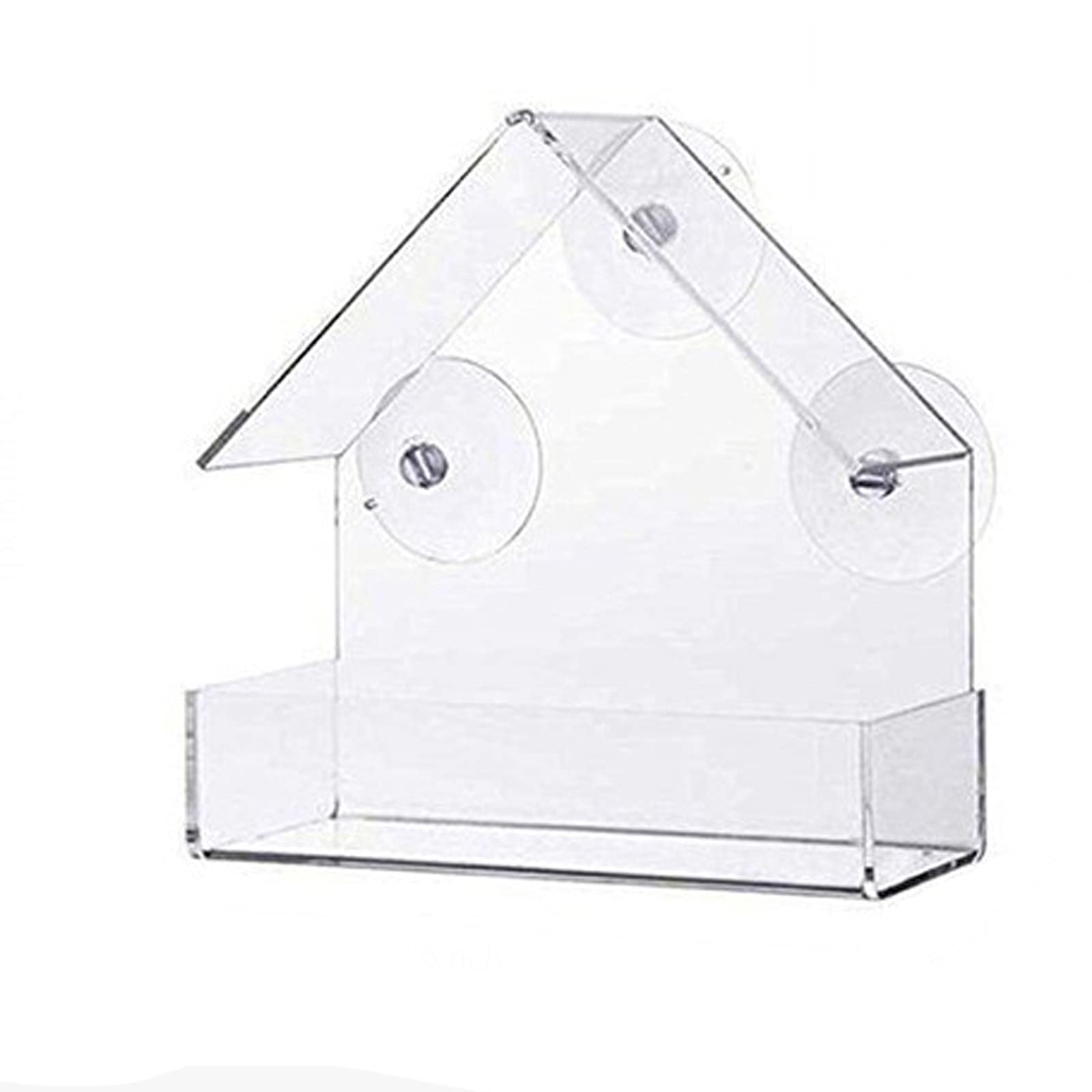 Window Bird Feeder,bird Feeder,Acrylic Bird Feeder,Bird Feeding Station,Bird Bath & Feeder For Wild Birds,Small Birds,Finch,Cardinal,Bluebirds Birdhouse30*10 * 13cm