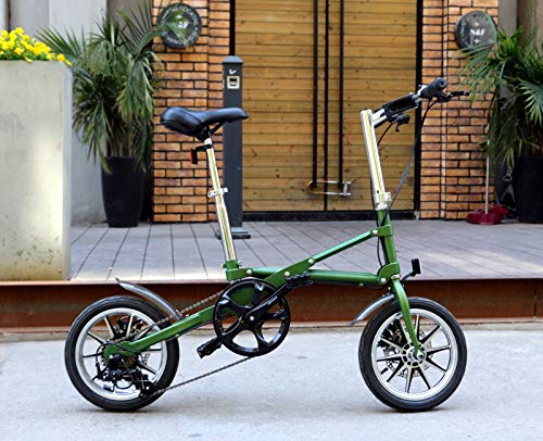 Amazon.co.jp: YZBIKE 14-inch Mini Bello Folding Bicycle