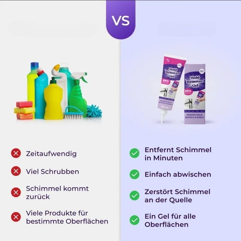 Nuroclean Mold Remover Gel(1 Stück)