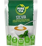 Pure Via Stevia Leaf Zoete Korrels 1kg - Natuurlijke Zoetstof - Suiker Alternatief
