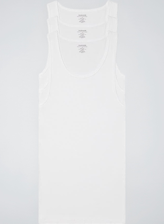 Men's Cotton Classics Multipack Tanks Base Layer, 3 New White, XXL (Pack of 5)