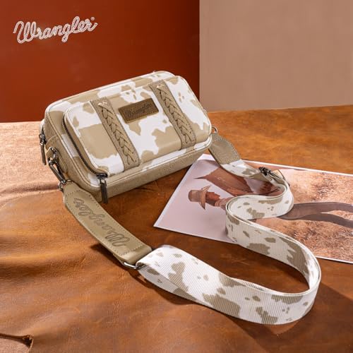 Image of Wrangler Crossbody Bag for Women Western Cowgirl Crossbody Purses with Guitar Strap