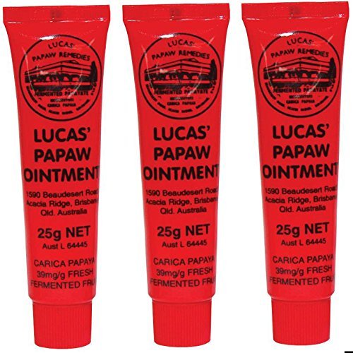 Preisvergleich Produktbild Lucas' Papaw Ointment 25g / Made in Australia (3 Pack)