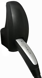 Tesla Charging Cable Organizer, Tesla Motors Wall Mount Connector Cable Organizer Bracket Charger Holder Adapter for Model S Model X Model 3(Black)