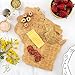 Totally Bamboo Destination Wisconsin State Shaped Serving and Cutting Board, Includes Hang Tie for Wall Display