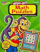 Wipe-Off Math Puzzles 1587920190 Book Cover