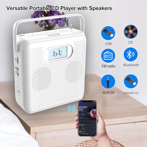 Lecteur CD Bluetooth portable pour simplifier l'écoute de vos disques - 3