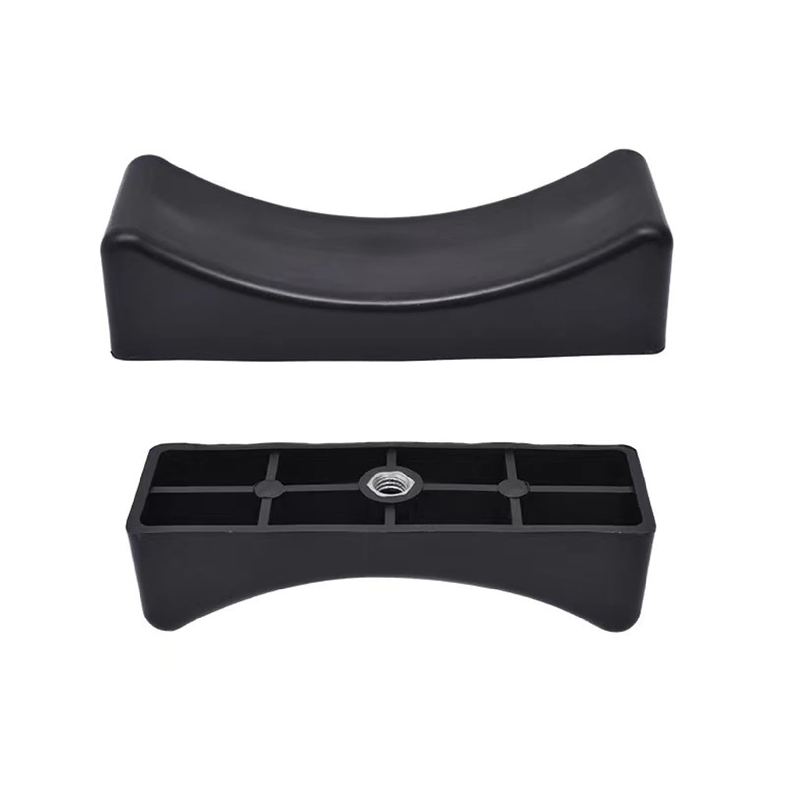 QIAOLIDA 2Pcs Dumbbell Storage Bracket Stable Light Weight Cushion Dumbbell Holder Rack For Gym Equipment Easy Installation