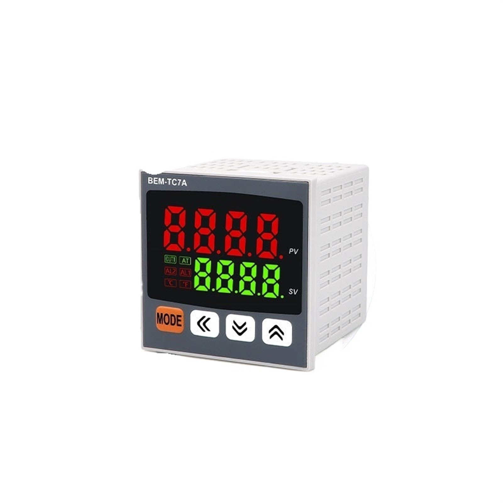 Termostato inteligente TC4A 1A 7A controlador de temperatura pantalla digital ajuste PID de alta precisión controlador de salida dual universal (Size : BEM-TC7A-14RV)