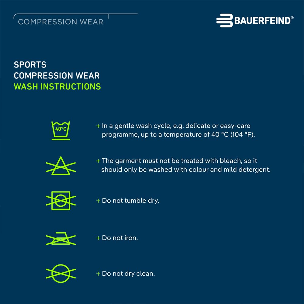 BAUERFEIND Spodnie kompresyjne "Sports Compression Tights Long", spodnie sportowe dla kobiet, długie, poprawiające krążenie krwi w mięśniach nóg, poliamid/elastan