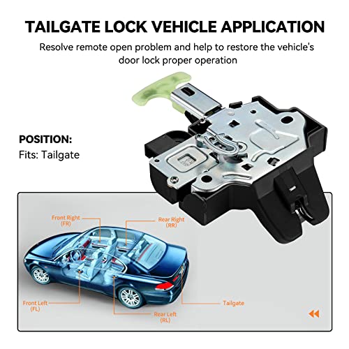 Image of SYERAL Trunk Latch Actuator Replacement for 2007-2011 Toyota Camry Tailgate Trunk Lid Latch Lock Actuator Motor
