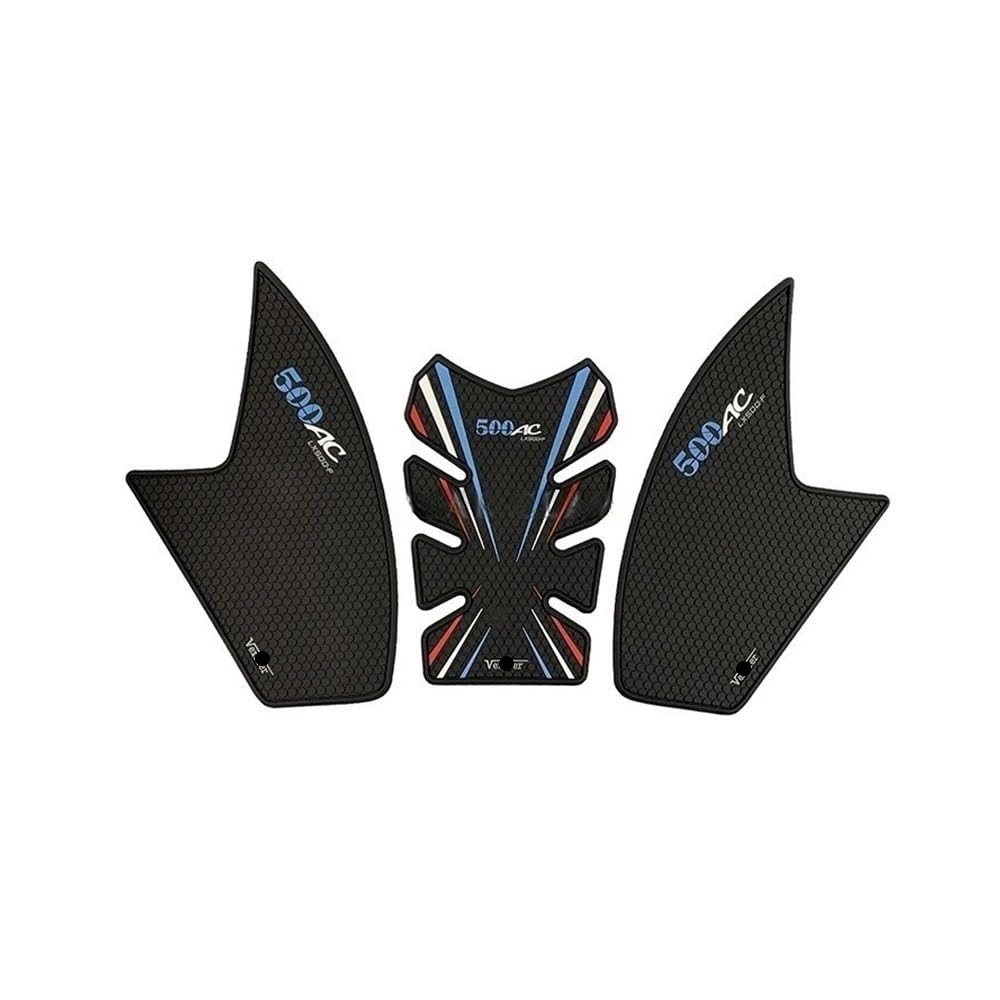 for Longxin Wuji 500AC 500ac Motorcycle Tank Pad Protector Sticker Decal Gas Knee Grip Tank Traction Pad Side Tanks Pad Protector