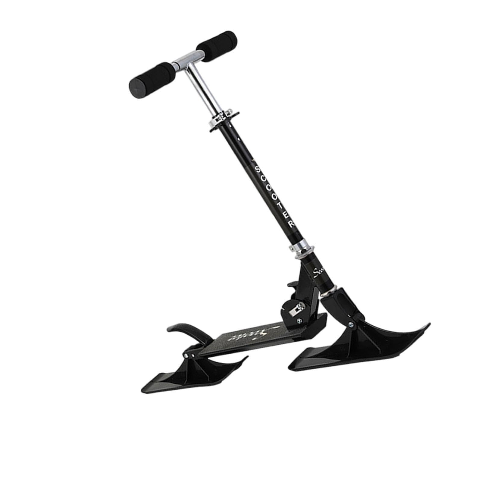 Outdoor Abenteuer Scooter Skischlitten für Kinder mit Zwei Rädern für sicheres und lustiges Spielen im Schnee, begleitet EIN glückliches Wachstum,