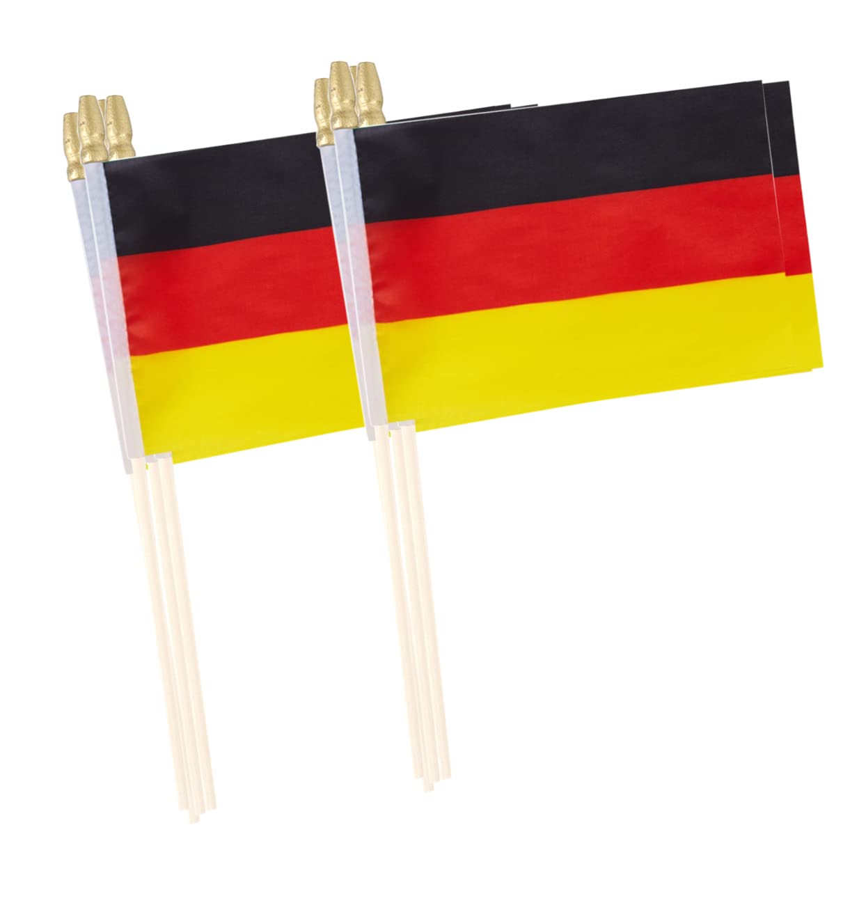 Germany Flag Desk Set – 4x6 Inch Table Flag With Black Base – Trade Winds