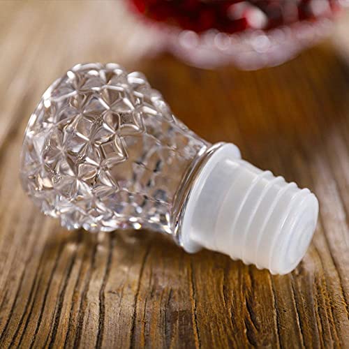 Image of Elegant Whiskey Decanter Set with Glass 7 pc for Men & Women, 1000 Ml Whiskey Crystal Liquor Drinking Decanter Gift for Alcohol Lover (MV-08)