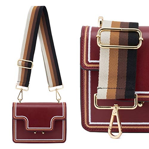 Image of ZOOEASS Wide Shoulder Strap Adjustable Replacement Belt Crossbody Canvas Bag Handbag