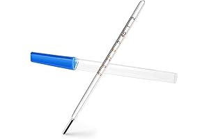 MAGICLULU 1 Pc Glass Oral Thermometer for Adults
