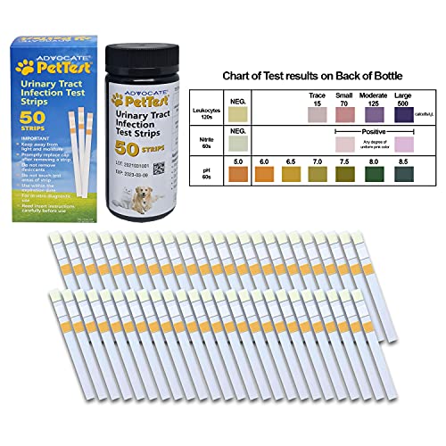 UTI Test Strips for Dogs & Cats detect a Urinary Tract Infection in Your Pet. Use PetTest Cat & Dog UTI Test Strips at… - Image 4
