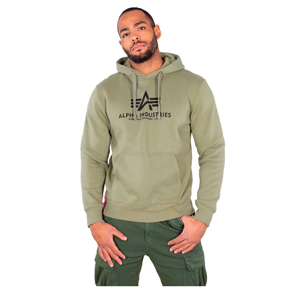 Alpha Industries Herren Basic Hoody Kapuzenpullover