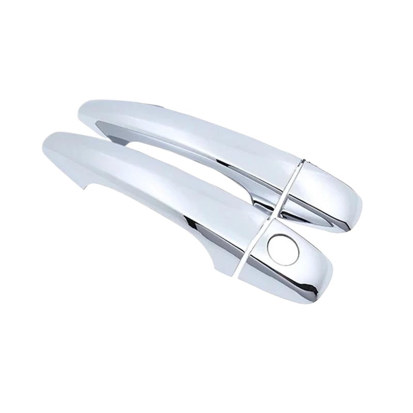 ATGCBCAUF Car Exterior Door Handles Cover for Citroen C4 MK2 C4L B7 2010-2018 Car Exterior Door Handles(A Handle 1 Keyhole)